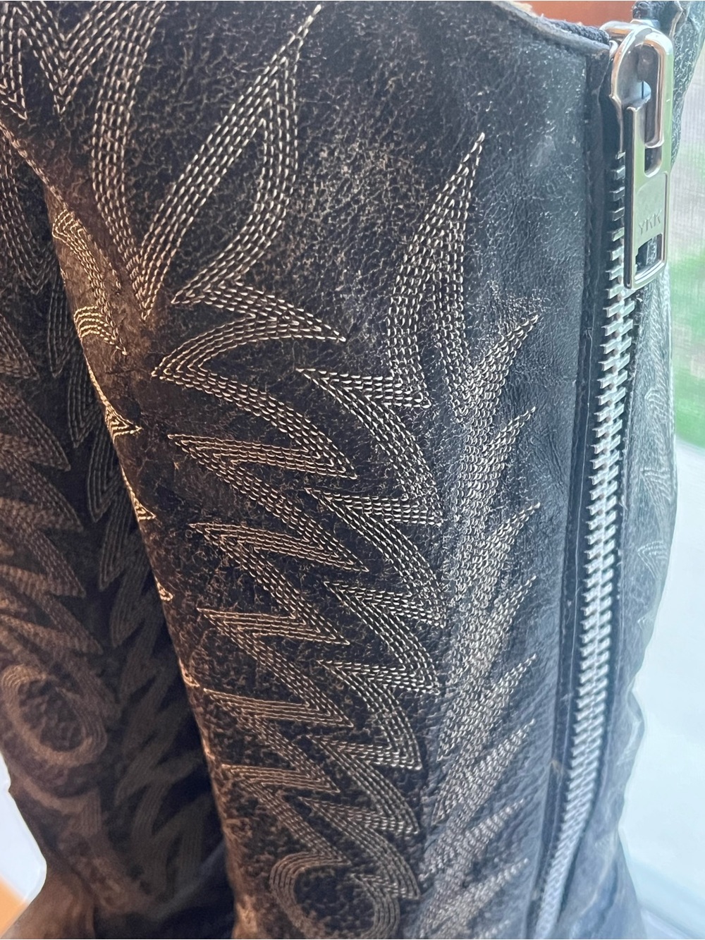 Old Gringo “Razz” leather cowboy boot - Picture 3 of 7